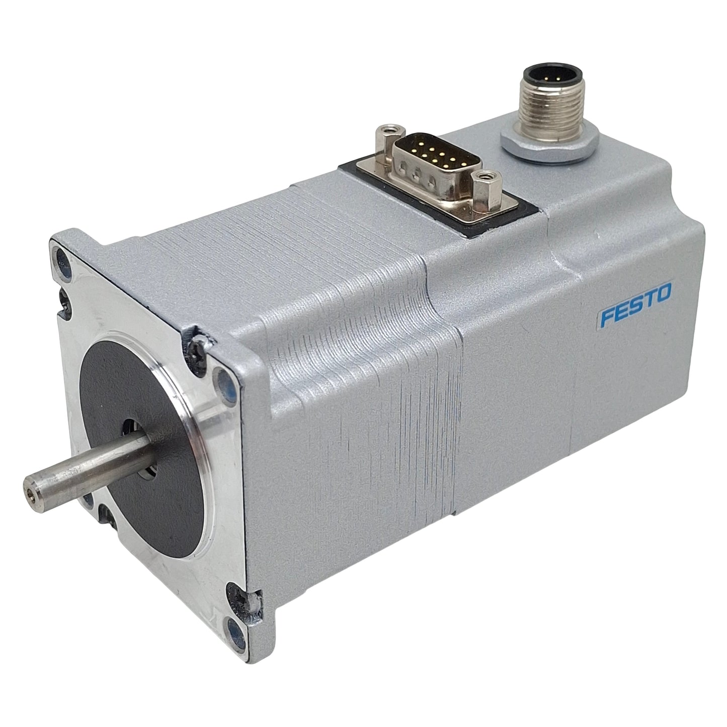 Used Festo EMMS-ST-57-S-SE-G2 Stepper Motor, 2-Phase, 1.8°/Step, 24-48VDC, NEMA23