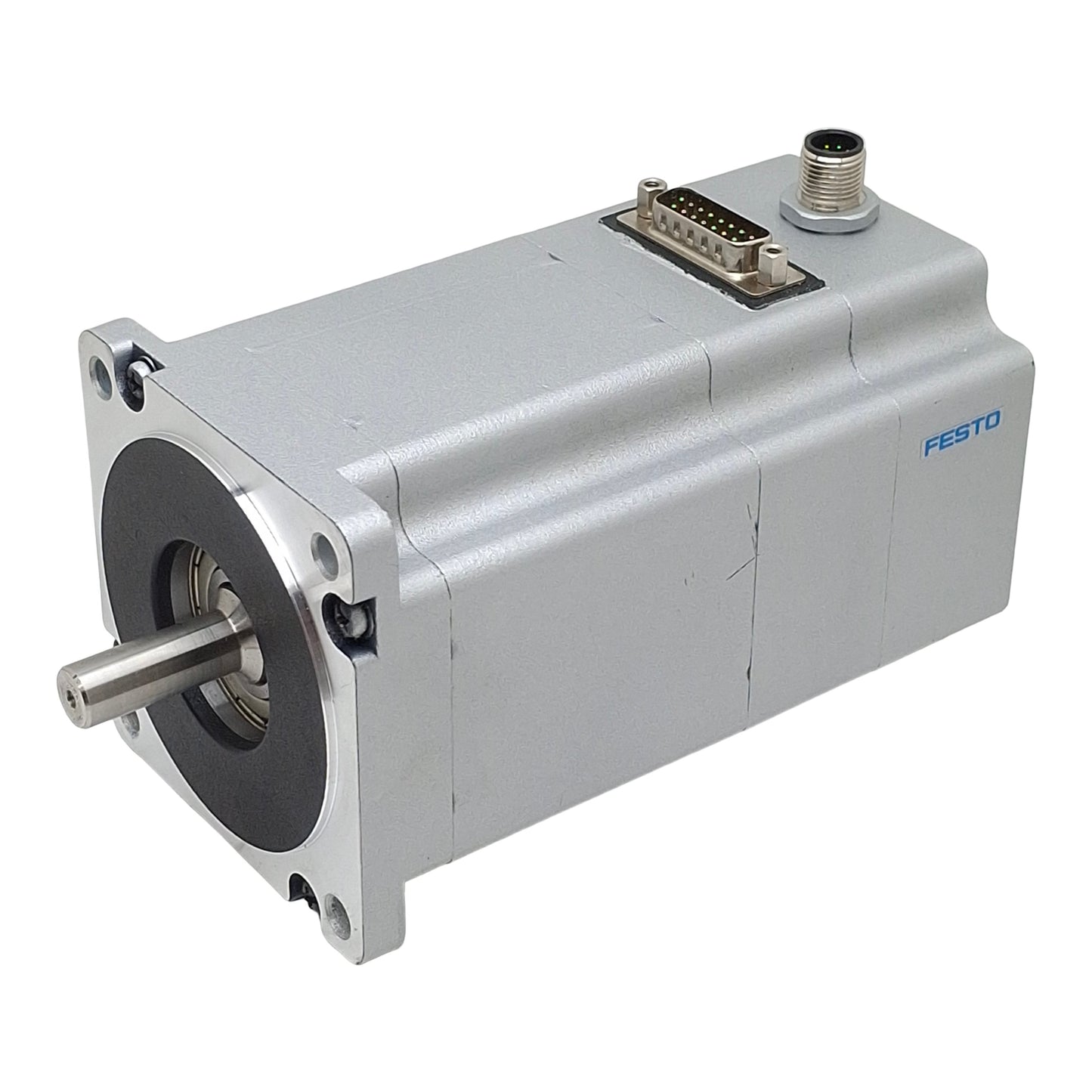 Used Festo EMMS-ST-87-M-SE-G2 Stepper Motor, 2-Phase, 1.8°/Step, 24-48VDC, NEMA34