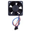 Used Lot of 2 Ebmpapst 614N/2M Compact Axial Fan w/Tach 60x60x25mm, 24VDC, 4100RPM