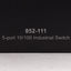 Used Wago 852-111 Industrial Ethernet Switch, 5-Port, RJ45, 18-30VDC, DIN Rail