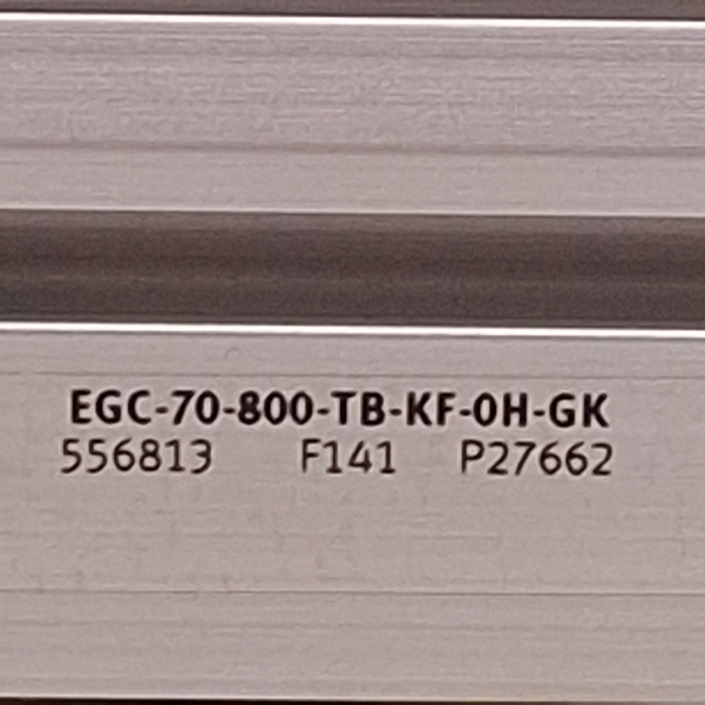 Used Festo EGC-70-800-TB-KF-0H-GK Belt Driven Linear Actuator 800mm Stroke, NEMA 23