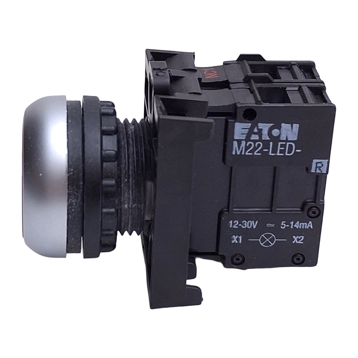 Used Baco L21AH20-3EARL01 *Stop* Pushbutton Switch Momentary Red, 1NC, 500V 4A, 22mm