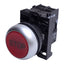 Used Baco L21AH20-3EARL01 *Stop* Pushbutton Switch Momentary Red, 1NC, 500V 4A, 22mm