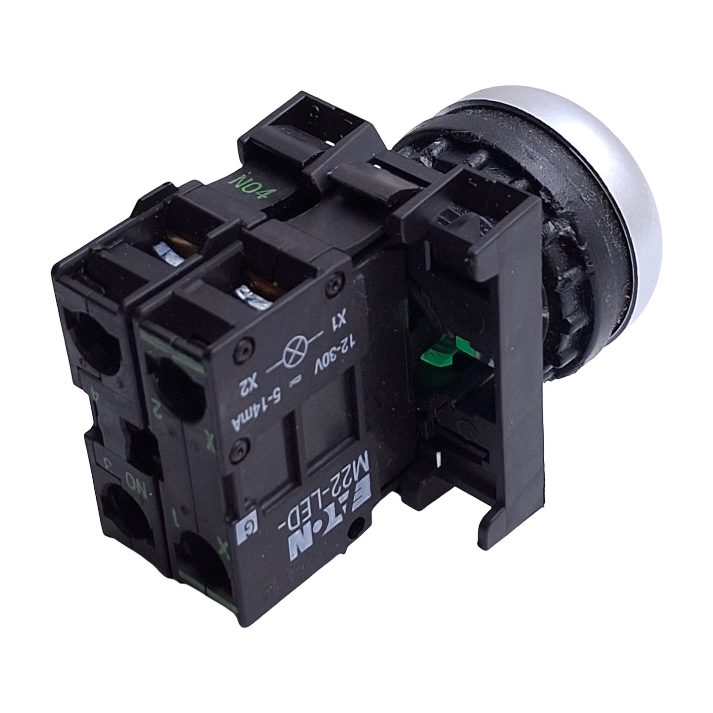 Used Baco L21AH20-3EAGL10 *Start* Pushbutton Switch Momentary Green 1NO 500V 4A 22mm