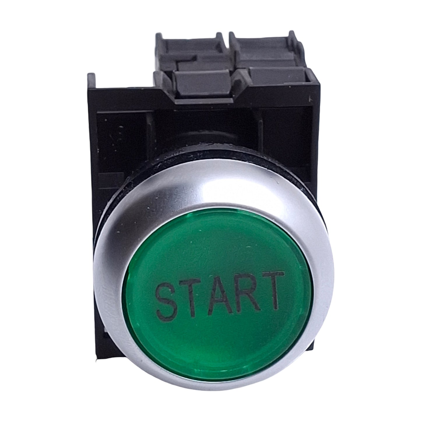 Used Baco L21AH20-3EAGL10 *Start* Pushbutton Switch Momentary Green 1NO 500V 4A 22mm