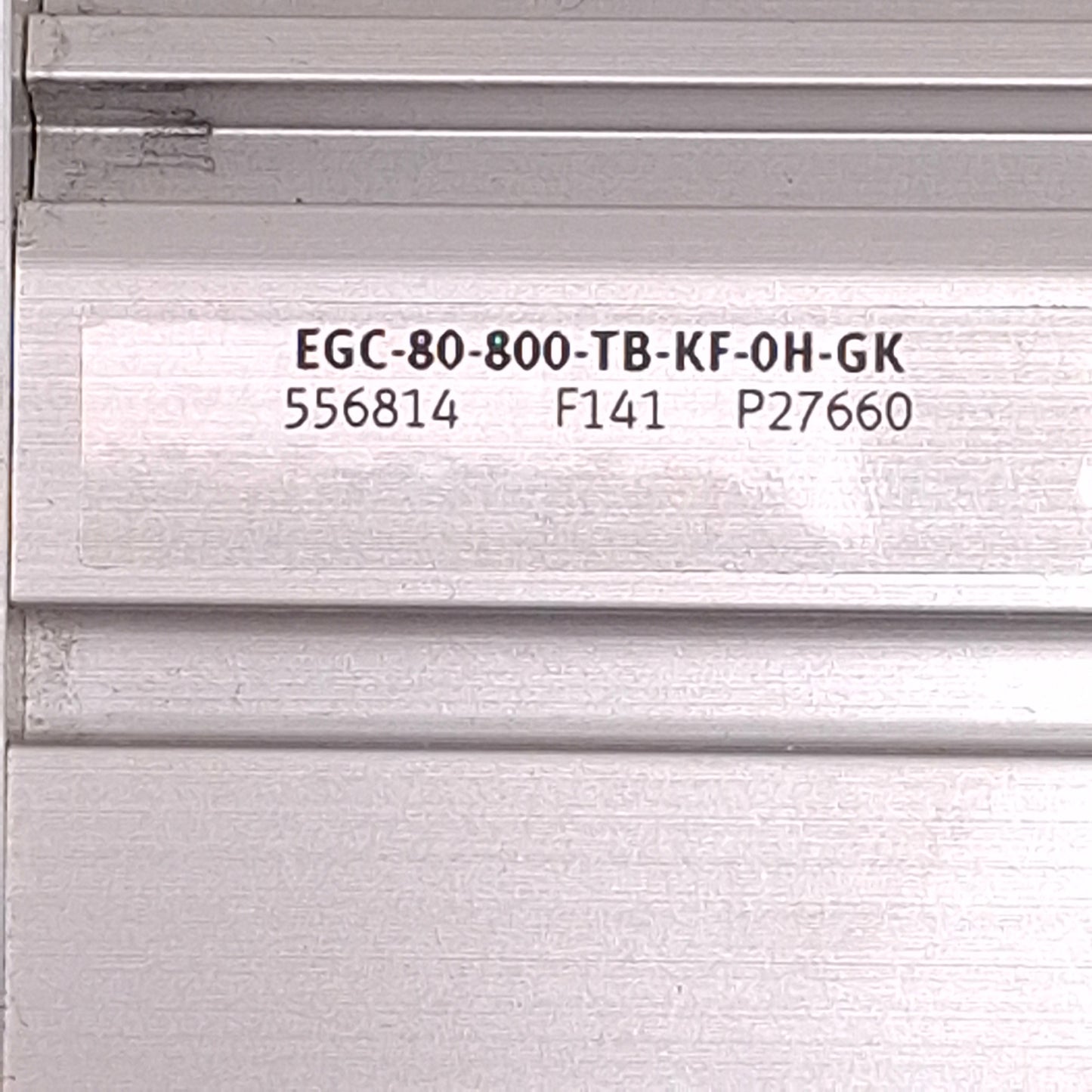 Used Festo EGC-80-800-TB-KF-0H-GK Belt Driven Linear Actuator 800mm Stroke, NEMA 34