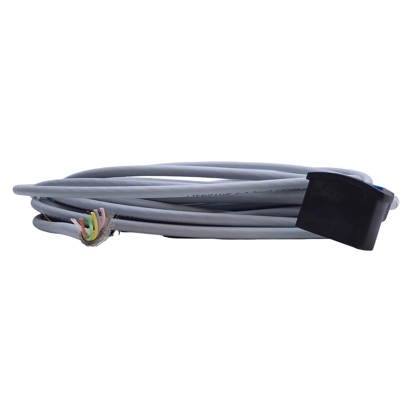 Used Festo NEBM-S1W9-E-10-Q5-LE6 Motor Cable Angled D-Sub 9-Pin to Flying Leads, 10m
