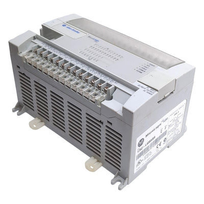 Used Allen Bradley 1762-L40BXBR Ser C FRN 9 MicroLogix 1200 PLC, 24x In, 16x Out
