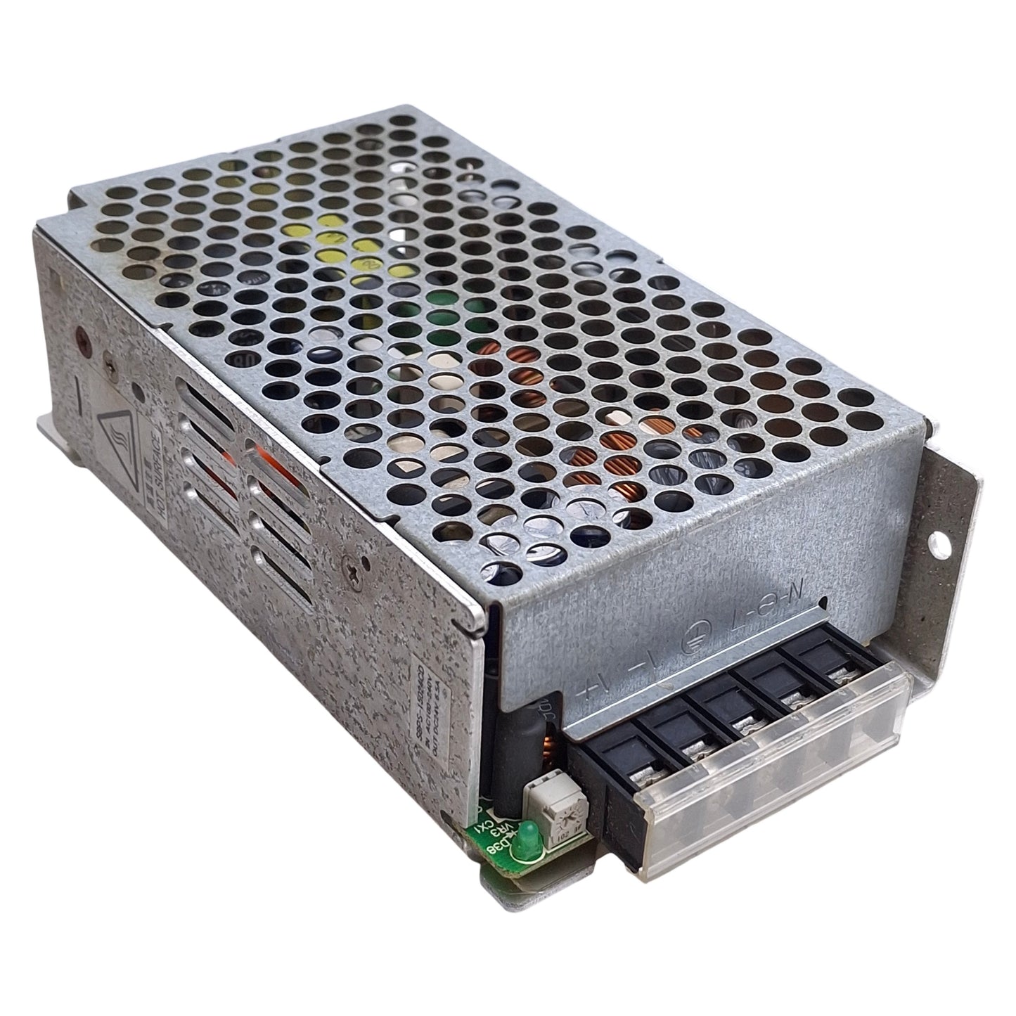 Used Omron S8PS-15024CD Switching Power Supply 100-240VAC In, 24VDC 6.5A 150W Out