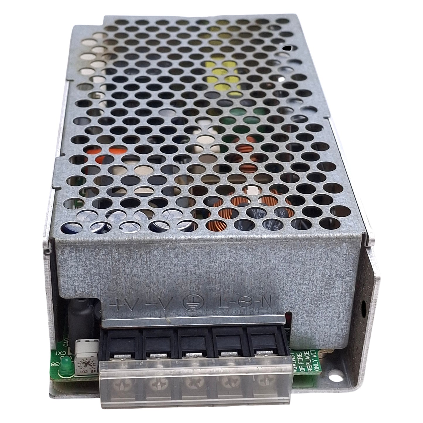 Used Omron S8PS-15024CD Switching Power Supply 100-240VAC In, 24VDC 6.5A 150W Out