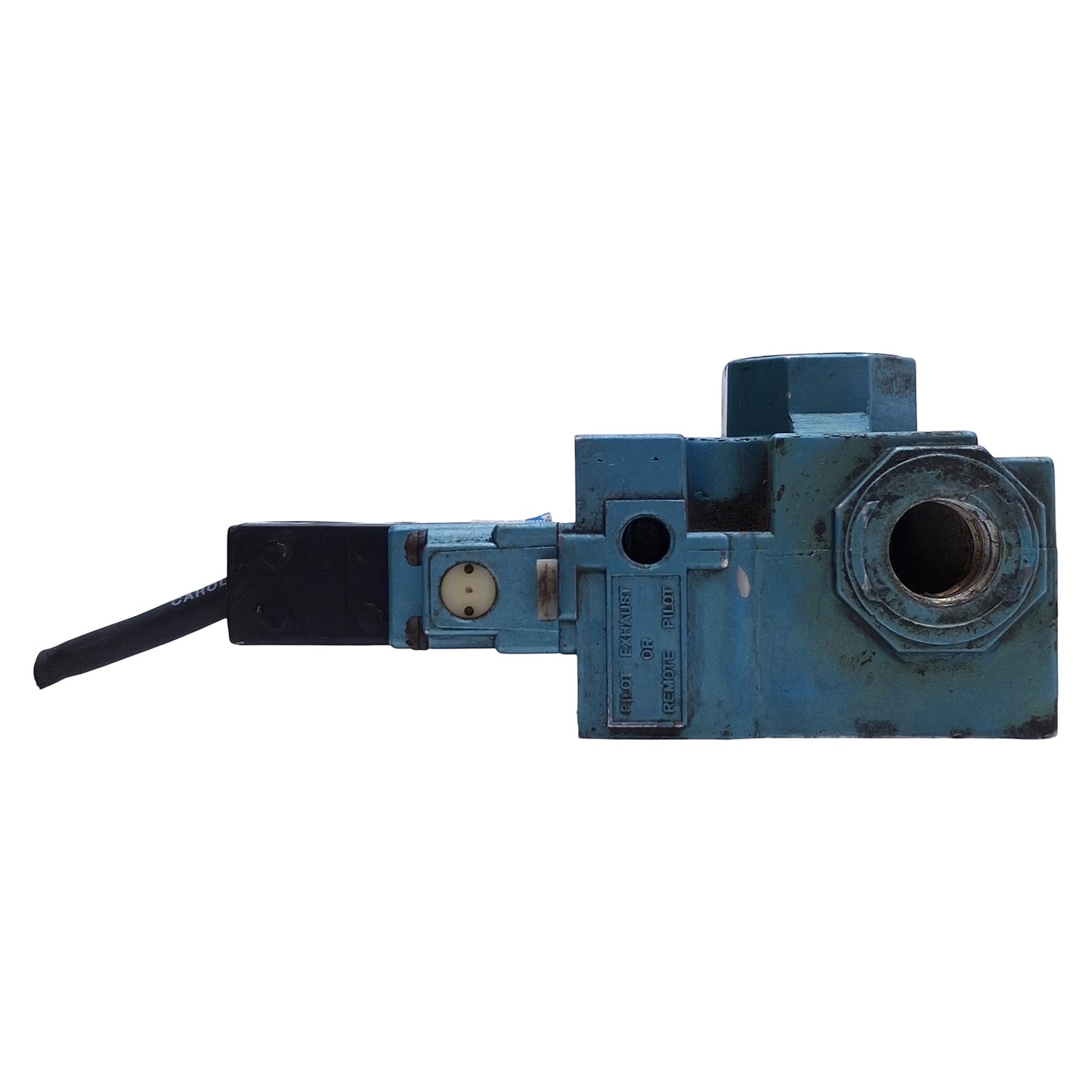 Used MAC 56C-13-111AA Solenoid Valve 3-Position 2-Way, 1/2" NPT Port, 120VAC Coil