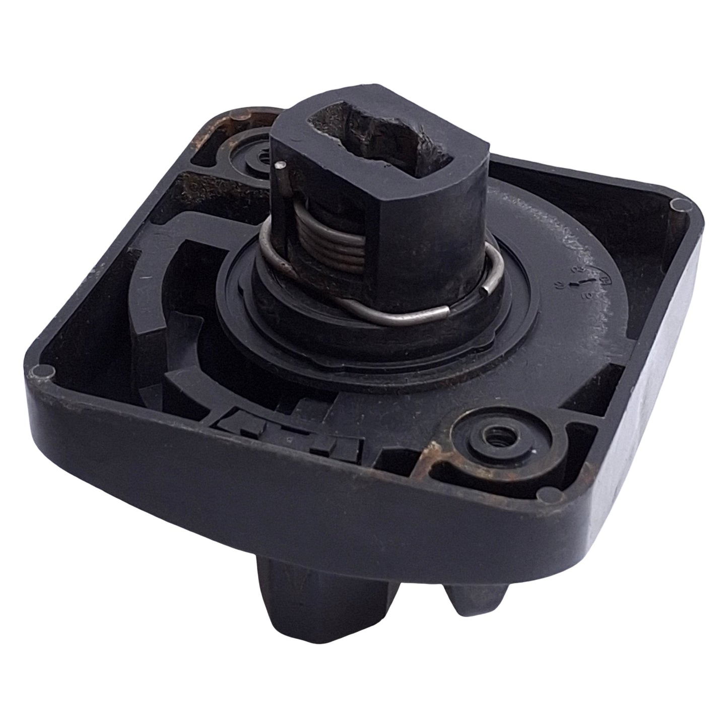 Used Allen Bradley 194R-HS4 Disconnect Rotary Switch Handle, Black, 2-Position, 90°