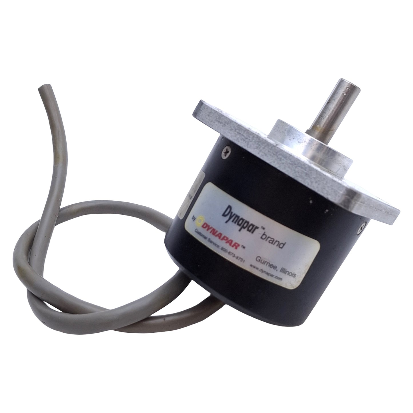 Used Dynapar HR5251024034N Incremental Encoder ø3/8" Shaft, 10,000rpm Max, 1ft Cable