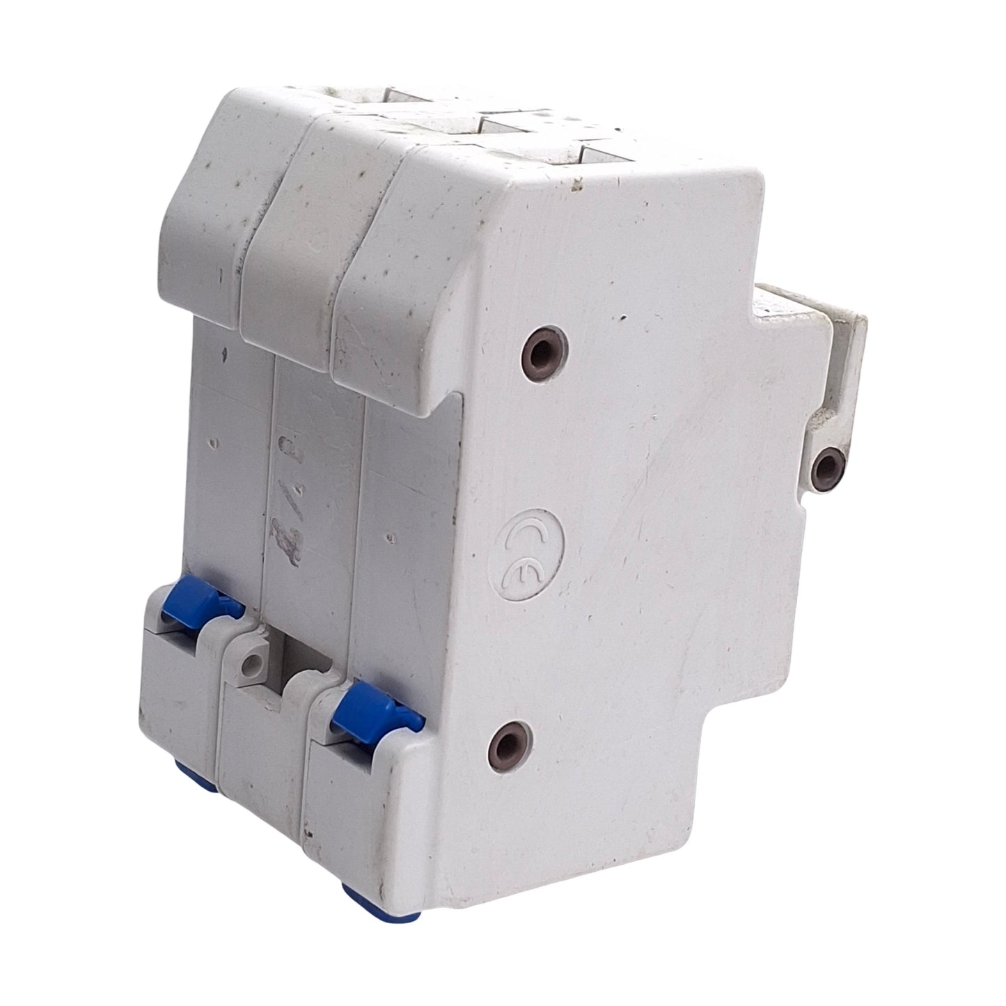 Used Ferraz Shawmut USCC3I Fuse Holder, 30A 600V, 3-Pole, Class CC Fuses