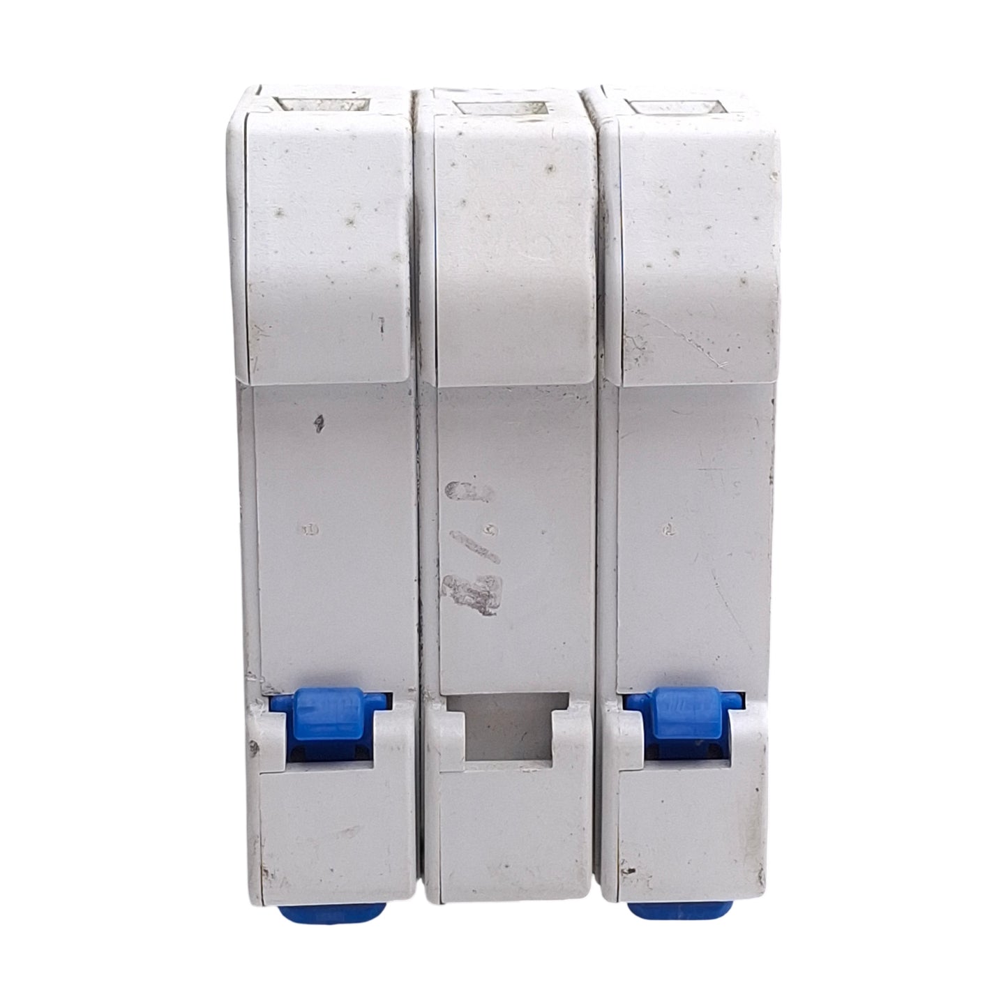 Used Ferraz Shawmut USCC3I Fuse Holder, 30A 600V, 3-Pole, Class CC Fuses