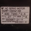 Used Yaskawa SGMP-04AW14B Servo Motor w/ Brake, 400W, 200VAC 2.6A, 3000rpm, 1024ppr
