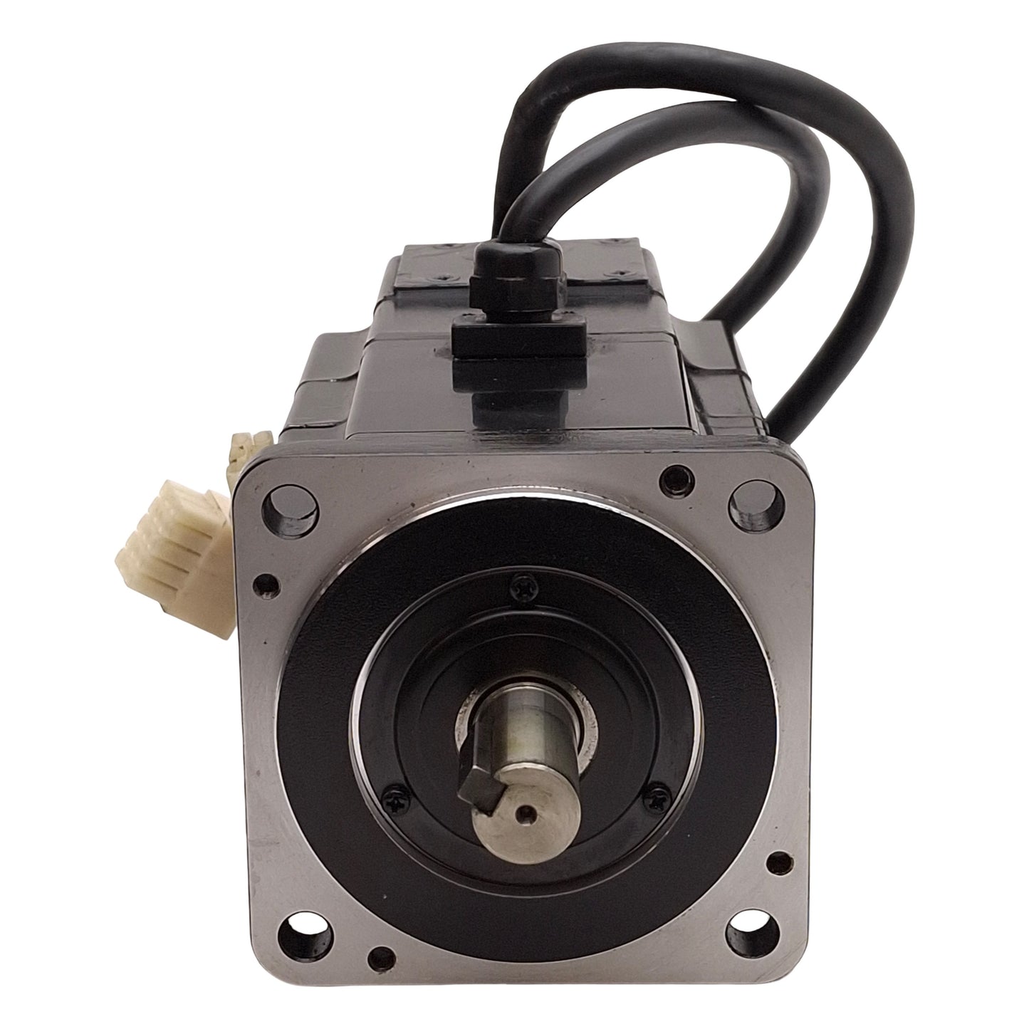 Used Yaskawa SGMP-04AW14B Servo Motor w/ Brake, 400W, 200VAC 2.6A, 3000rpm, 1024ppr
