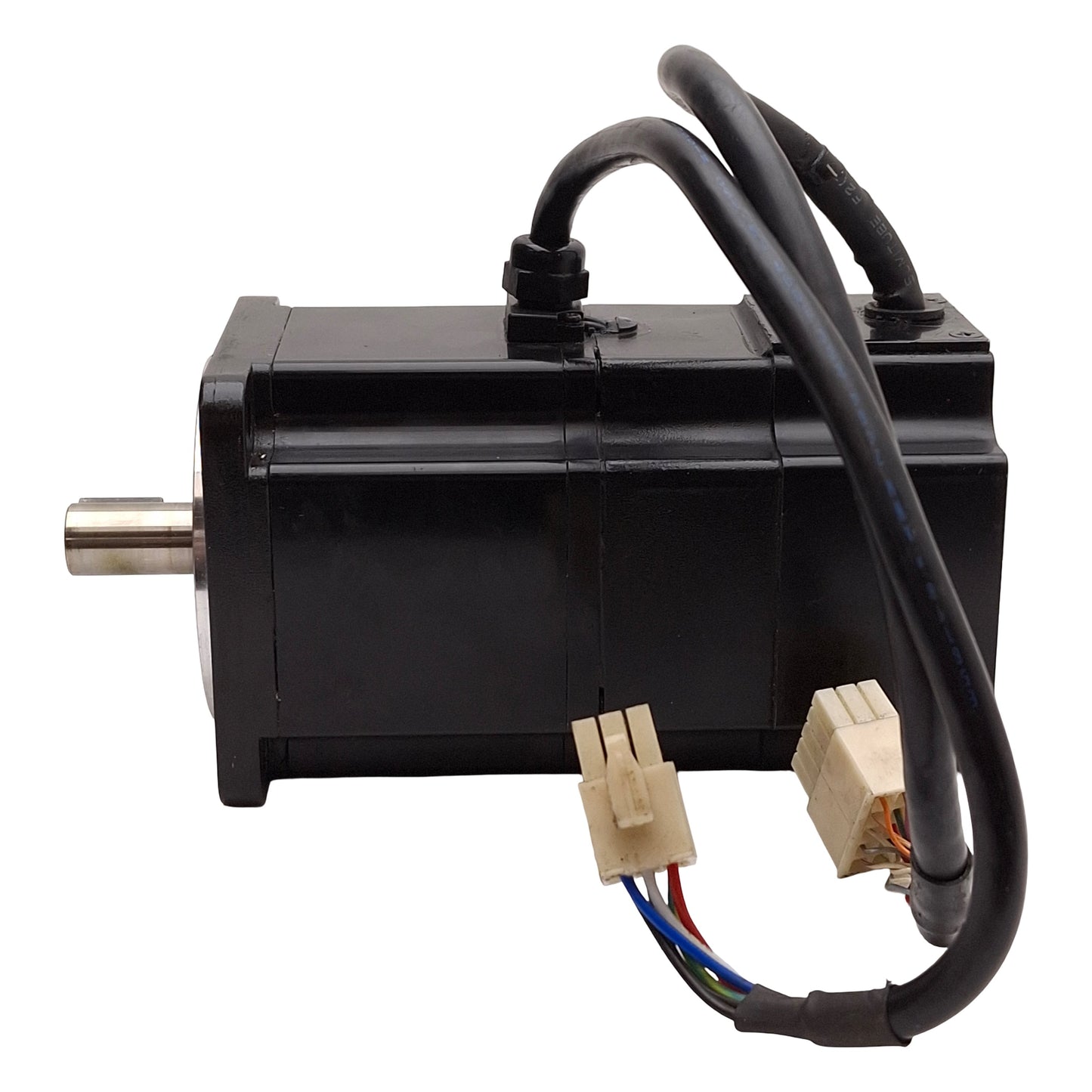 Used Yaskawa SGMP-04AW14B Servo Motor w/ Brake, 400W, 200VAC 2.6A, 3000rpm, 1024ppr