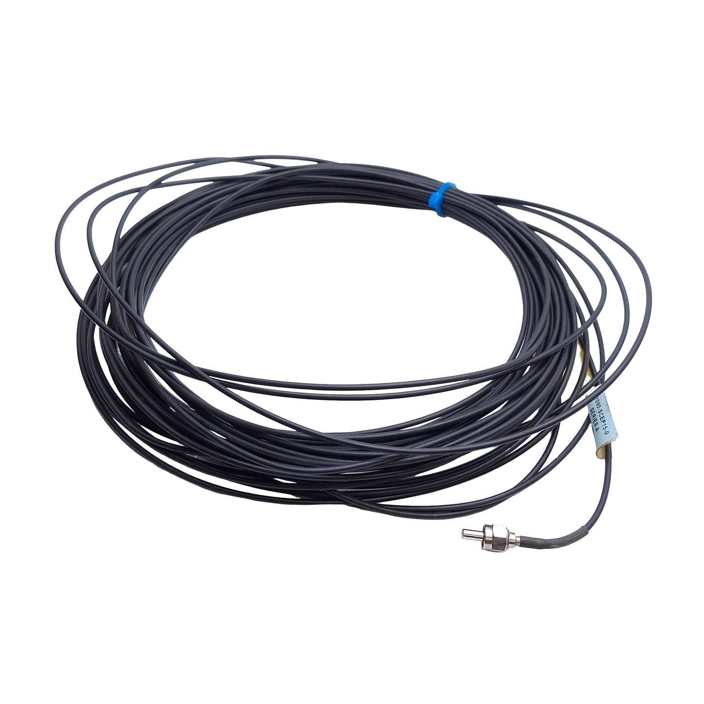 Used Allen Bradley 2090-SCEP15-0 Sercos Fiber Optic Cable, 15m Length, ø1mm Bundle