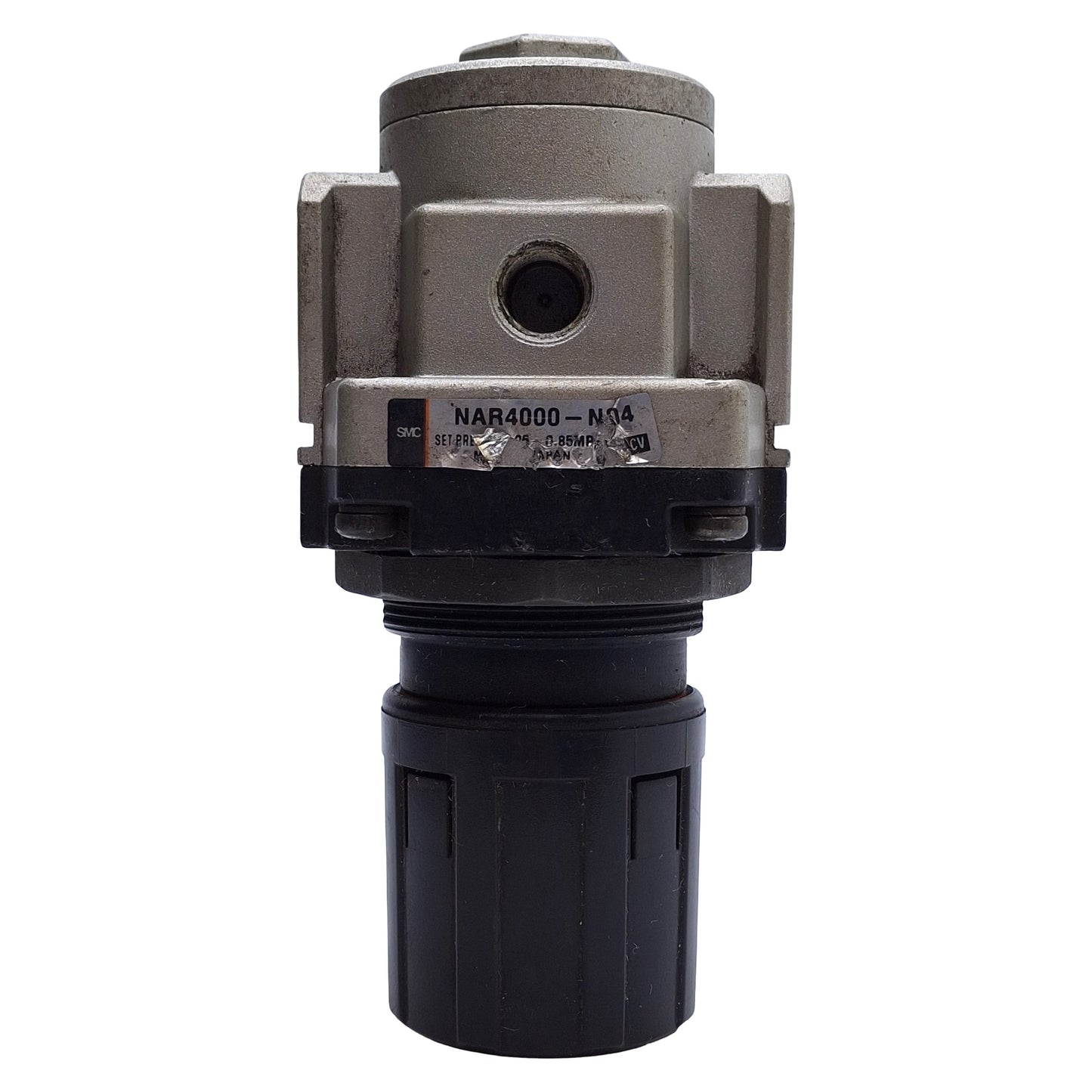 Used SMC NAR4000-N04 Pneumatic Pressure Regulator, 0.05-0.85MPa, 1/2in NPT Ports