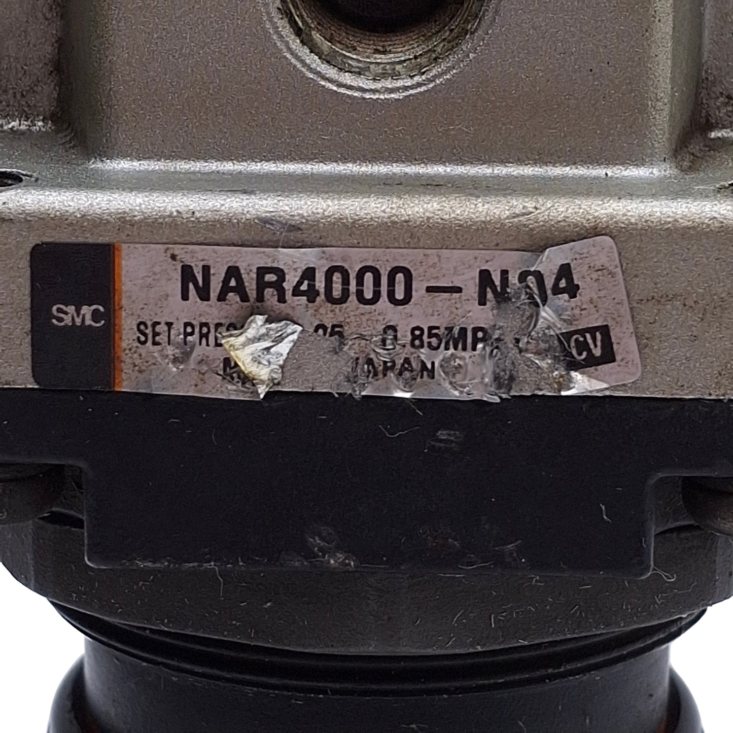 Used SMC NAR4000-N04 Pneumatic Pressure Regulator, 0.05-0.85MPa, 1/2in NPT Ports