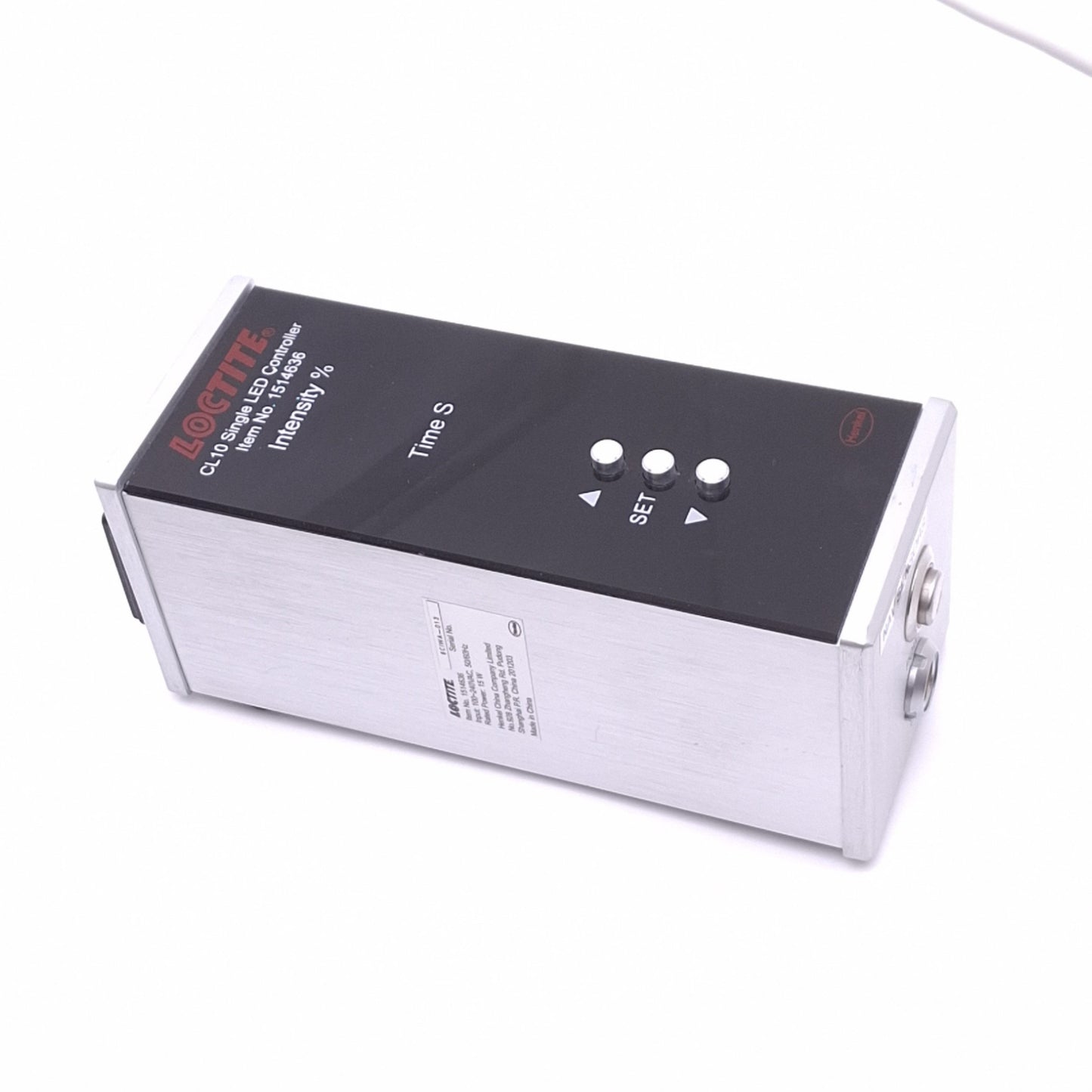 Used Loctite 1514636 CL10 Single LED Controller, Spot Curing UV, 100-240VAC 15W