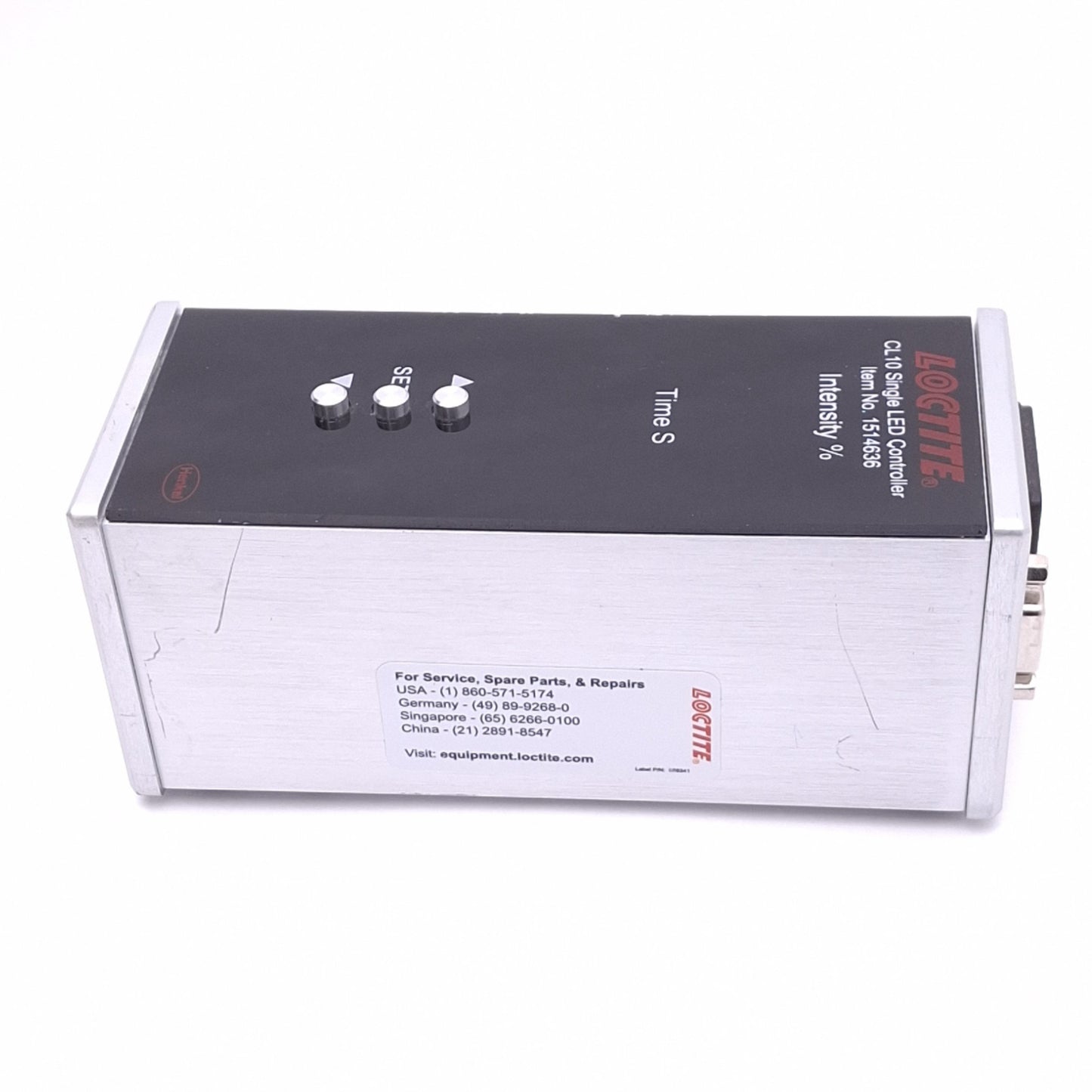 Used Loctite 1514636 CL10 Single LED Controller, Spot Curing UV, 100-240VAC 15W