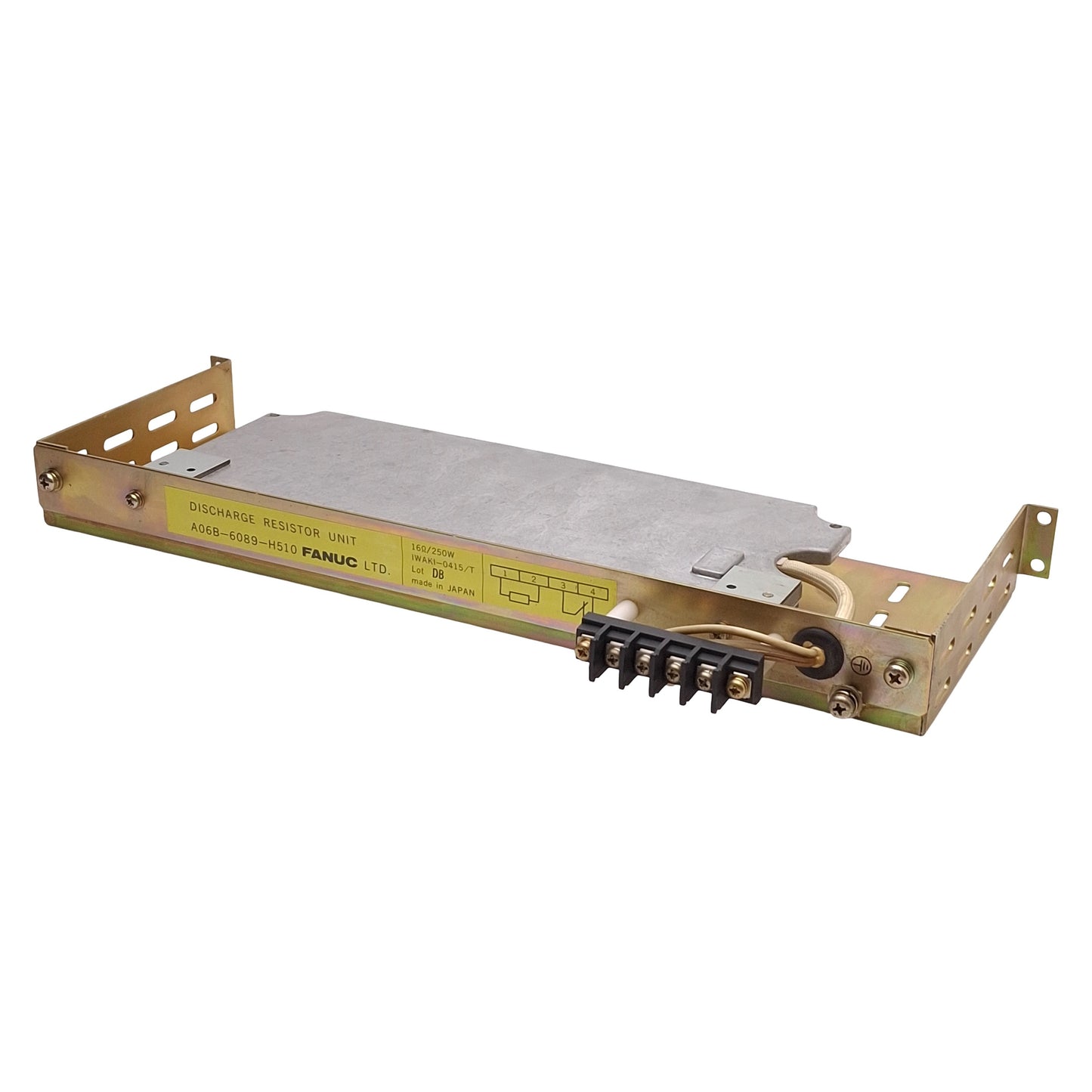 Used Fanuc A06B-6089-H510 Regenerative Discharge Brake Resistor Unit, 16Ω, 250W