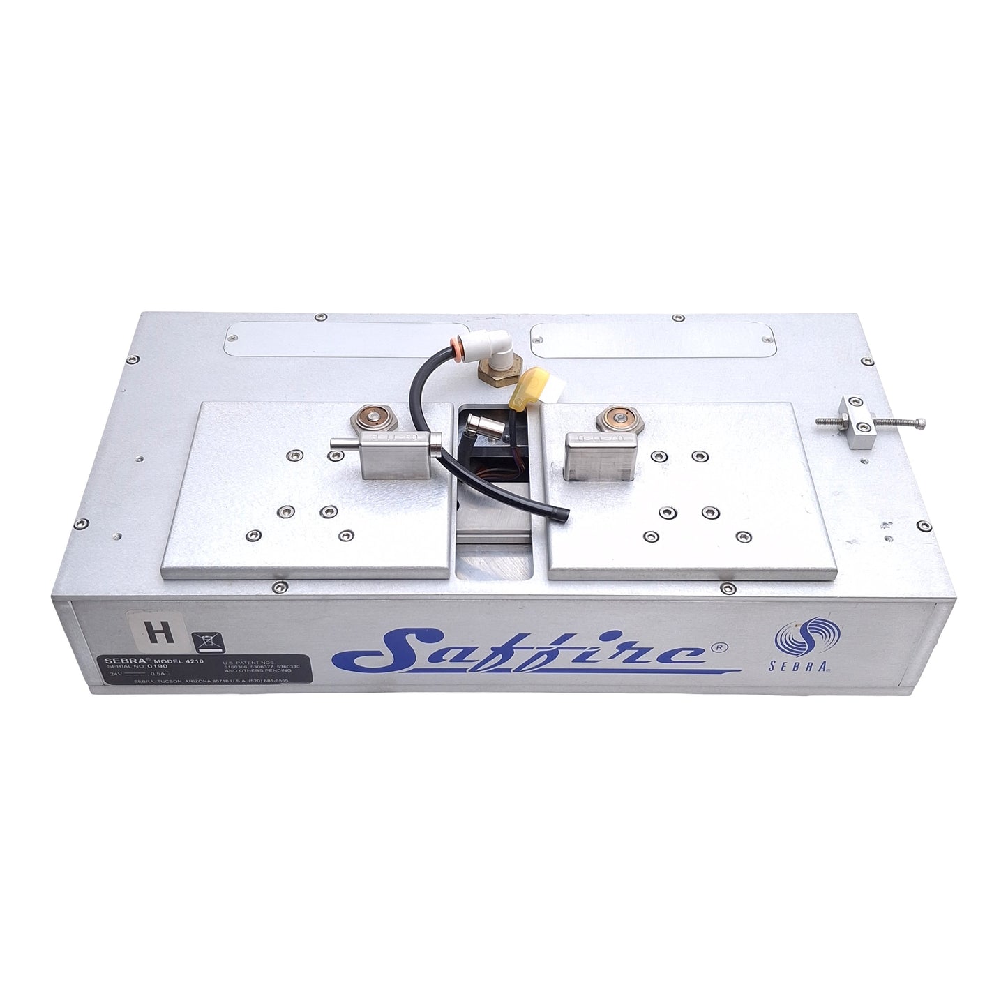 Used Sebra 4210 Saffire Cath Tipping Bonding Forming Molding Platform 9.6lbs@30psi