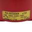 Used Fanuc A06B-0371-B077 α1/3000 AC Servo Motor, 0.3kW, 3Ø 90VAC 2.5A 200Hz, 3000rpm