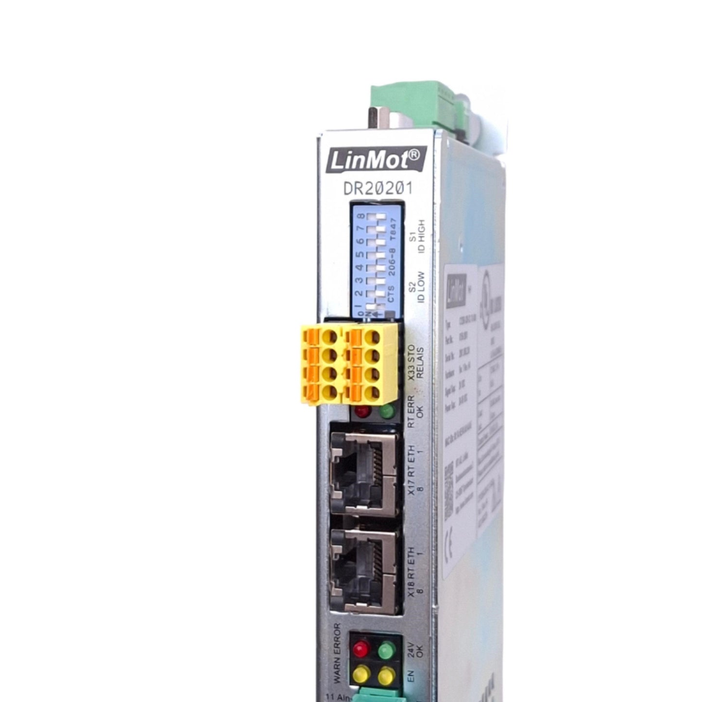 Used LinMot C1250-CM-XC-1S-000 Servo Drive, CIP Sync, 72VDC 6.5A In, 43VAC 5A Out