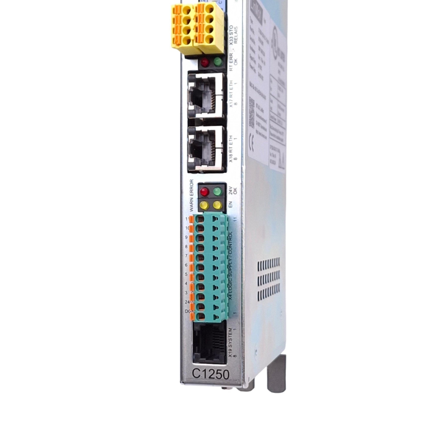 Used LinMot C1250-CM-XC-1S-000 Servo Drive, CIP Sync, 72VDC 6.5A In, 43VAC 5A Out