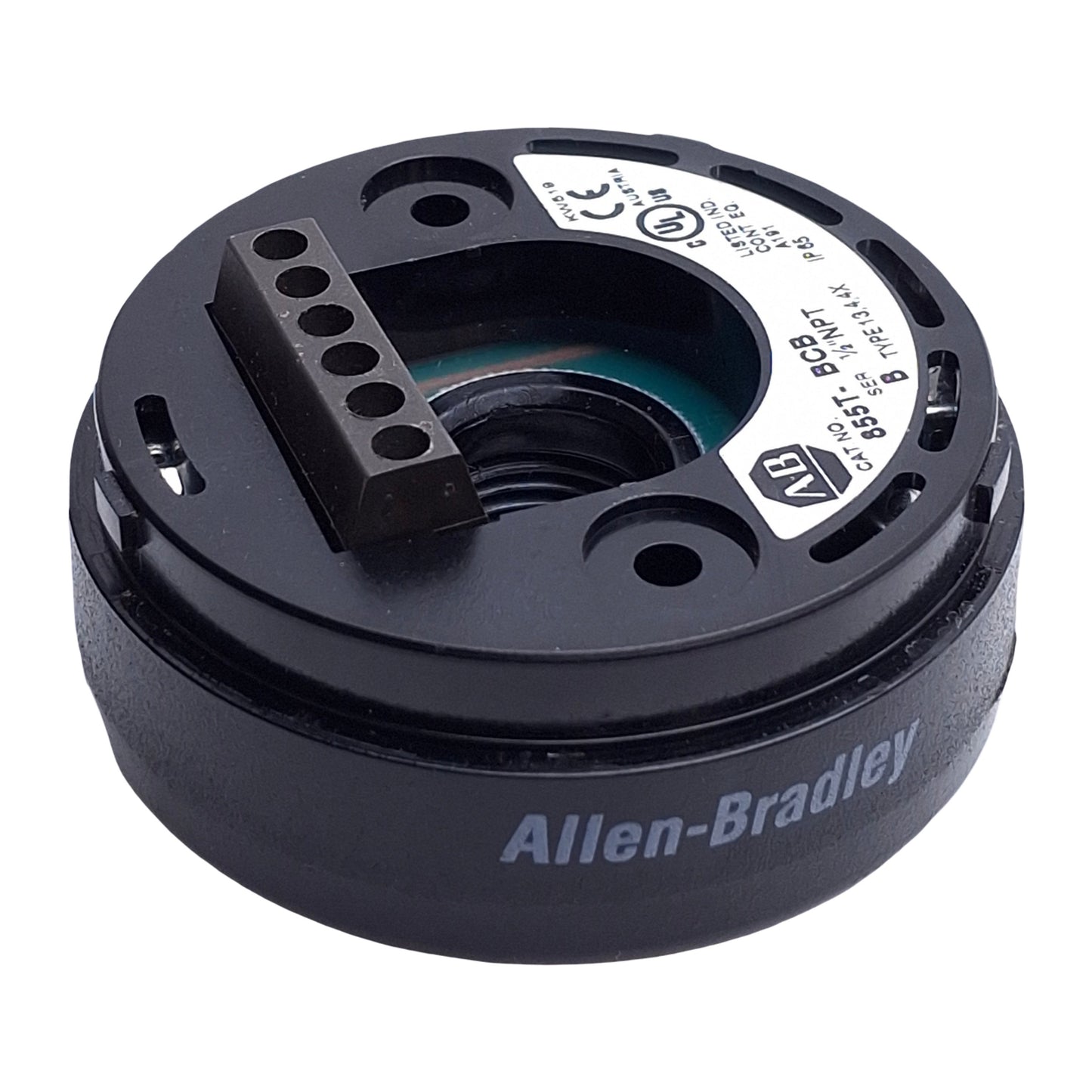 Used Allen Bradley 855T-BCB Stack Light Mounting Base, ø70mm, 1/2in NPT Mount