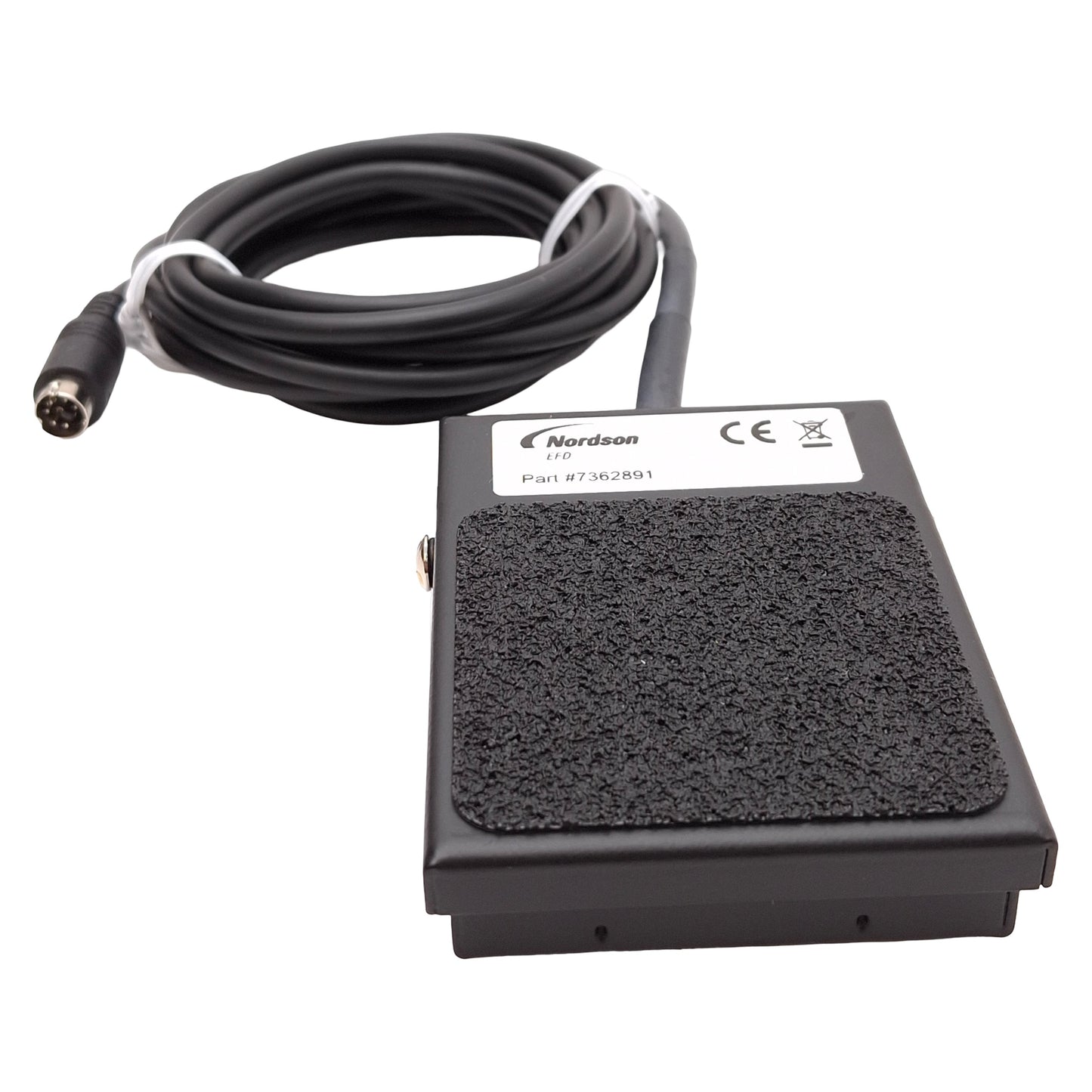 New – Open box Nordson EFD 7362891 Foot Pedal Switch For Ultimus Fluid Dispenser, 2.5m Cable