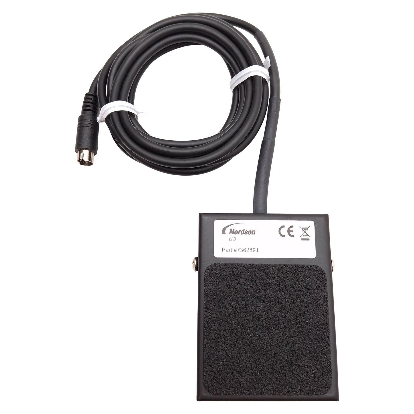 New – Open box Nordson EFD 7362891 Foot Pedal Switch For Ultimus Fluid Dispenser, 2.5m Cable