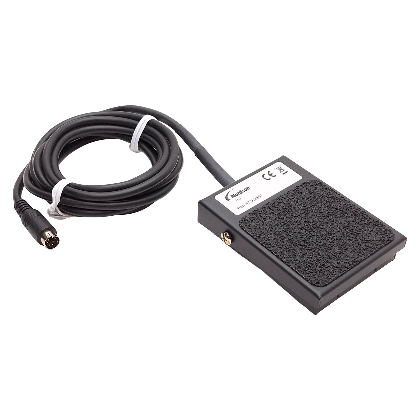 New – Open box Nordson EFD 7362891 Foot Pedal Switch For Ultimus Fluid Dispenser, 2.5m Cable