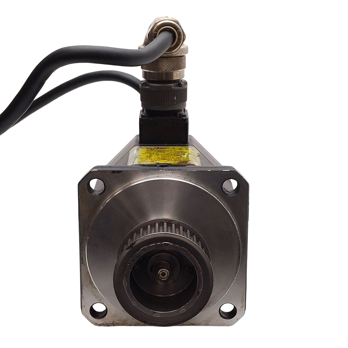 Used Fanuc A06B-0032-B577 β2/3000 AC Servo Motor 0.5kW, 3Ø 176VAC 2.8A 200Hz, 3000rpm
