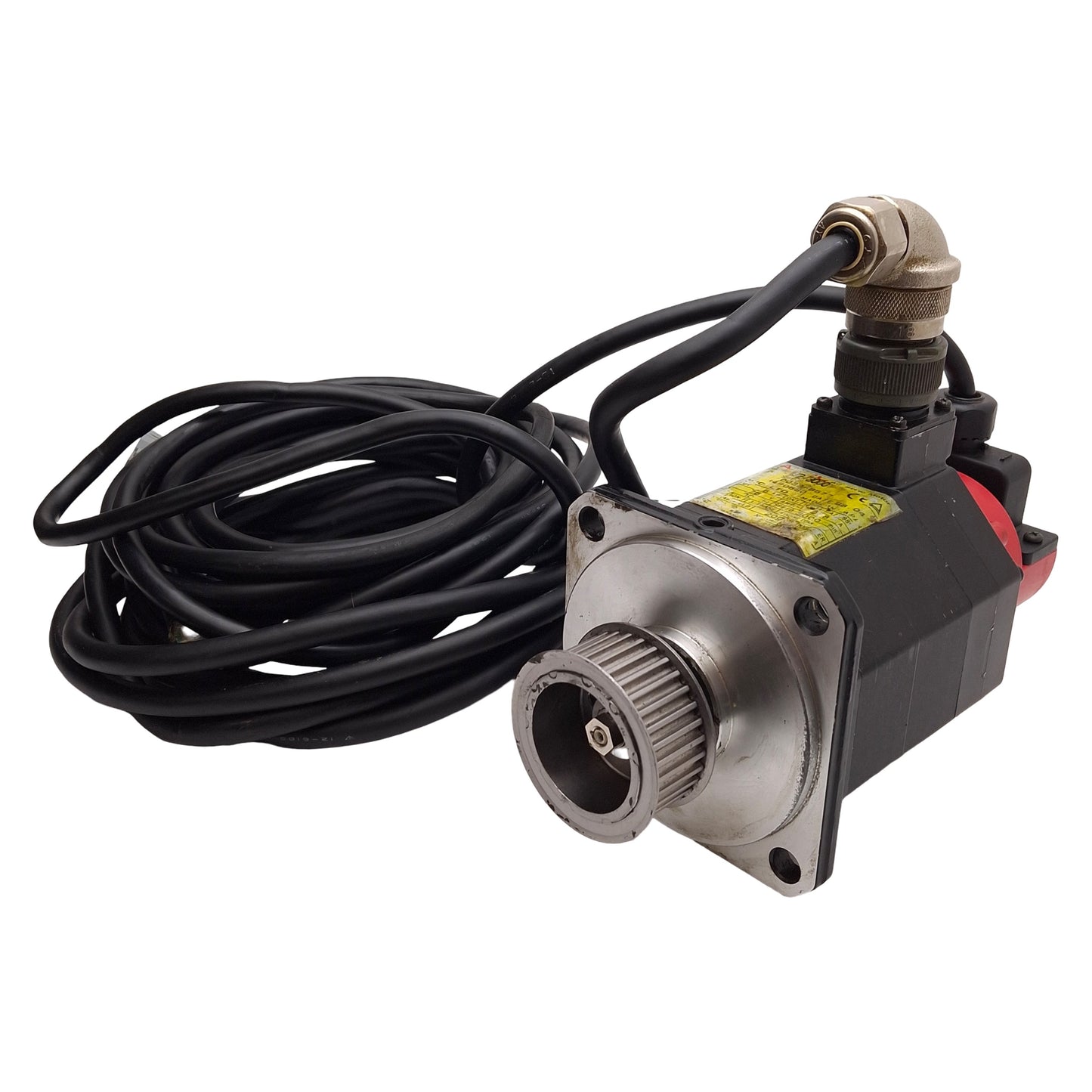 Used Fanuc A06B-0032-B577 β2/3000 AC Servo Motor 0.5kW, 3Ø 176VAC 2.8A 200Hz, 3000rpm