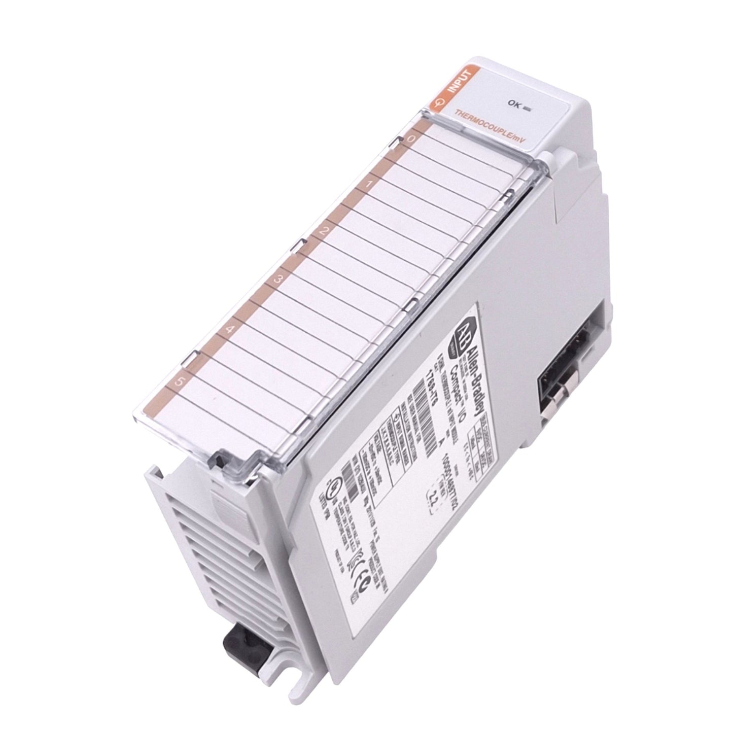 Used Allen Bradley 1769-IT6 Compact I/O Thermocouple/mV Input Module, +-100mVDC