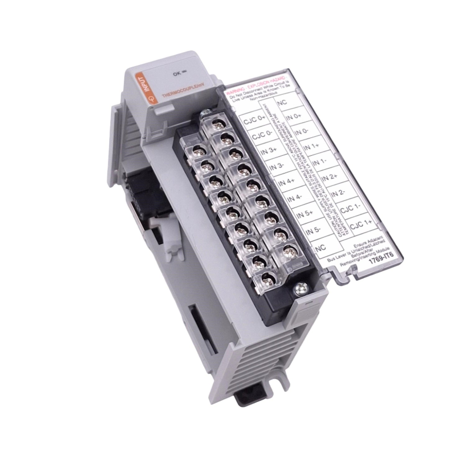 Used Allen Bradley 1769-IT6 Compact I/O Thermocouple/mV Input Module, +-100mVDC