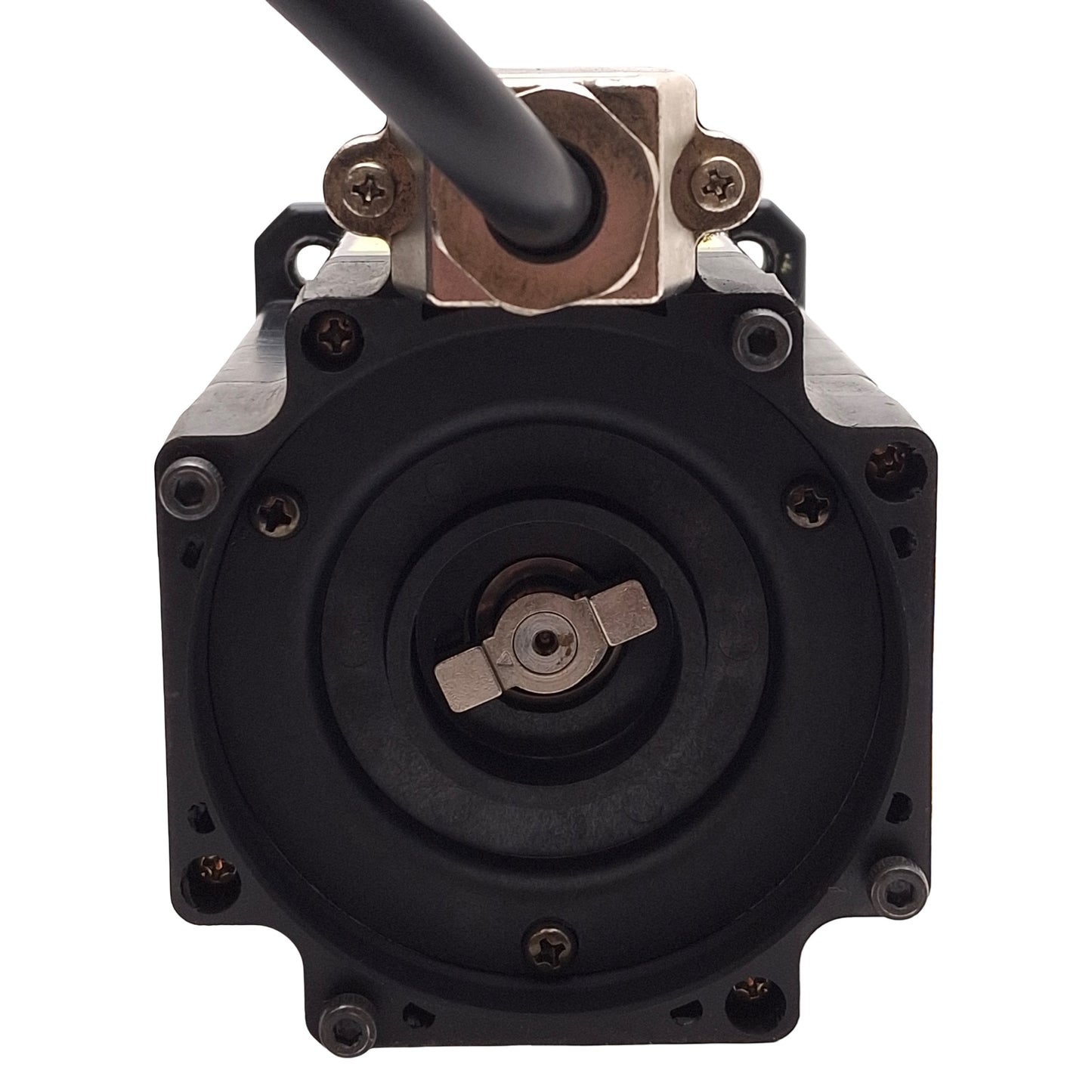 Used Fanuc A06B-0373-B077 α2/3000 Servo Motor 0.5kW 3Ø 129VAC 2.6A 200Hz *No Encoder*