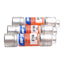 Used Lot of 3 Ferraz Shawmut ATDR4 Amp Trap Time Delay Fuse, Class CC, 4A 600VAC