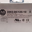 Used Allen Bradley 4983-DC120-10 Filter/Surge Protective Device, 120VAC 10A, DIN Rail