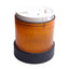 Used Telemecanique Schneider XVBC2B5 Harmony LED Tower Light ø70mm 24V, Amber, Steady