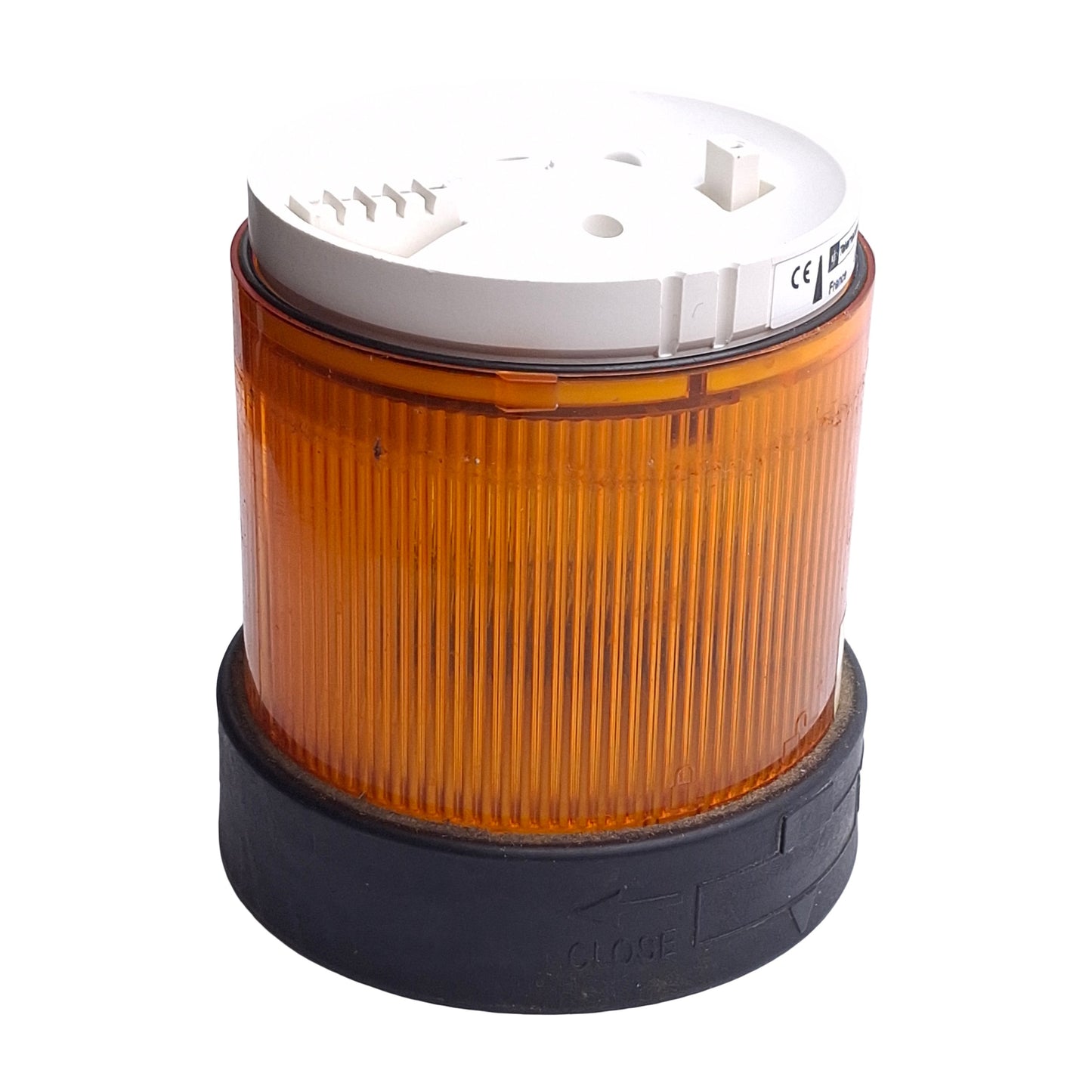 Used Telemecanique Schneider XVBC2B5 Harmony LED Tower Light ø70mm 24V, Amber, Steady