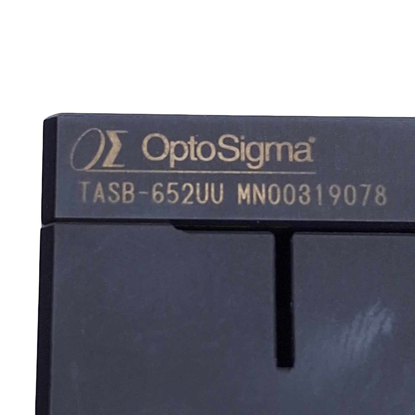 Used OptoSigma TASB-652UU XY-Axis Dovetail Stage 12mm Travel, 147N Load, 65 x 65mm