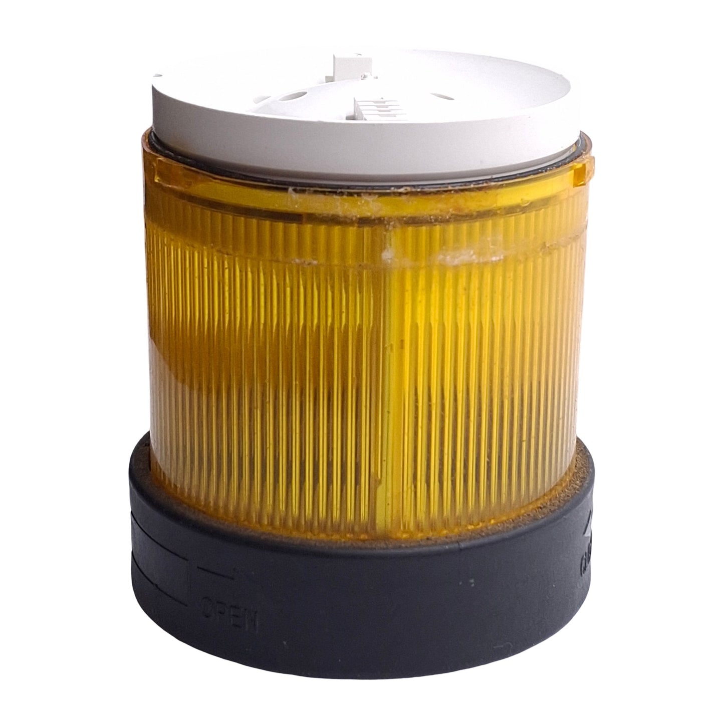 Used Telemecanique Schneider XVBC2B8 Harmony LED Tower Light ø70mm 24V Yellow, Steady