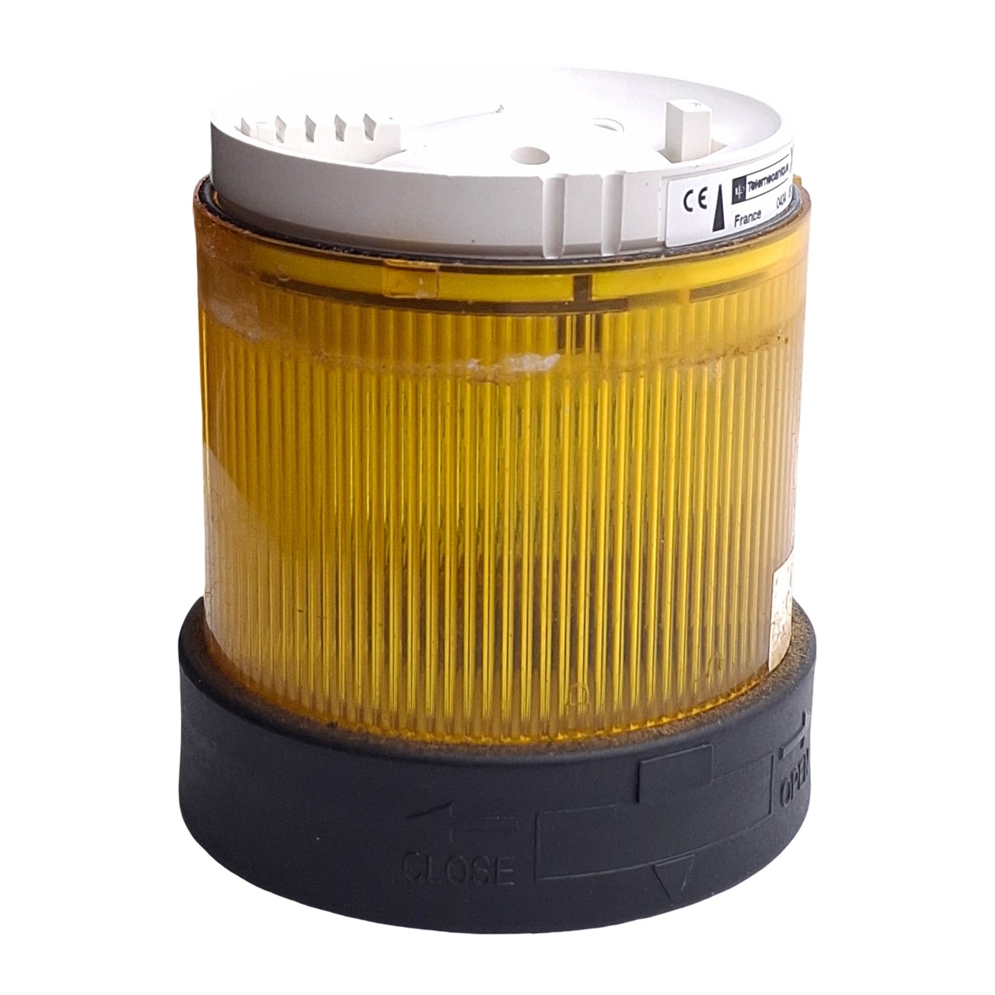 Used Telemecanique Schneider XVBC2B8 Harmony LED Tower Light ø70mm 24V Yellow, Steady