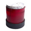 Used Telemecanique XVBC34 Tower Stack Light, ø70mm, 250VAC/DC, Red, Steady *No Bulb*