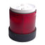 Used Telemecanique XVBC34 Tower Stack Light, ø70mm, 250VAC/DC, Red, Steady *No Bulb*